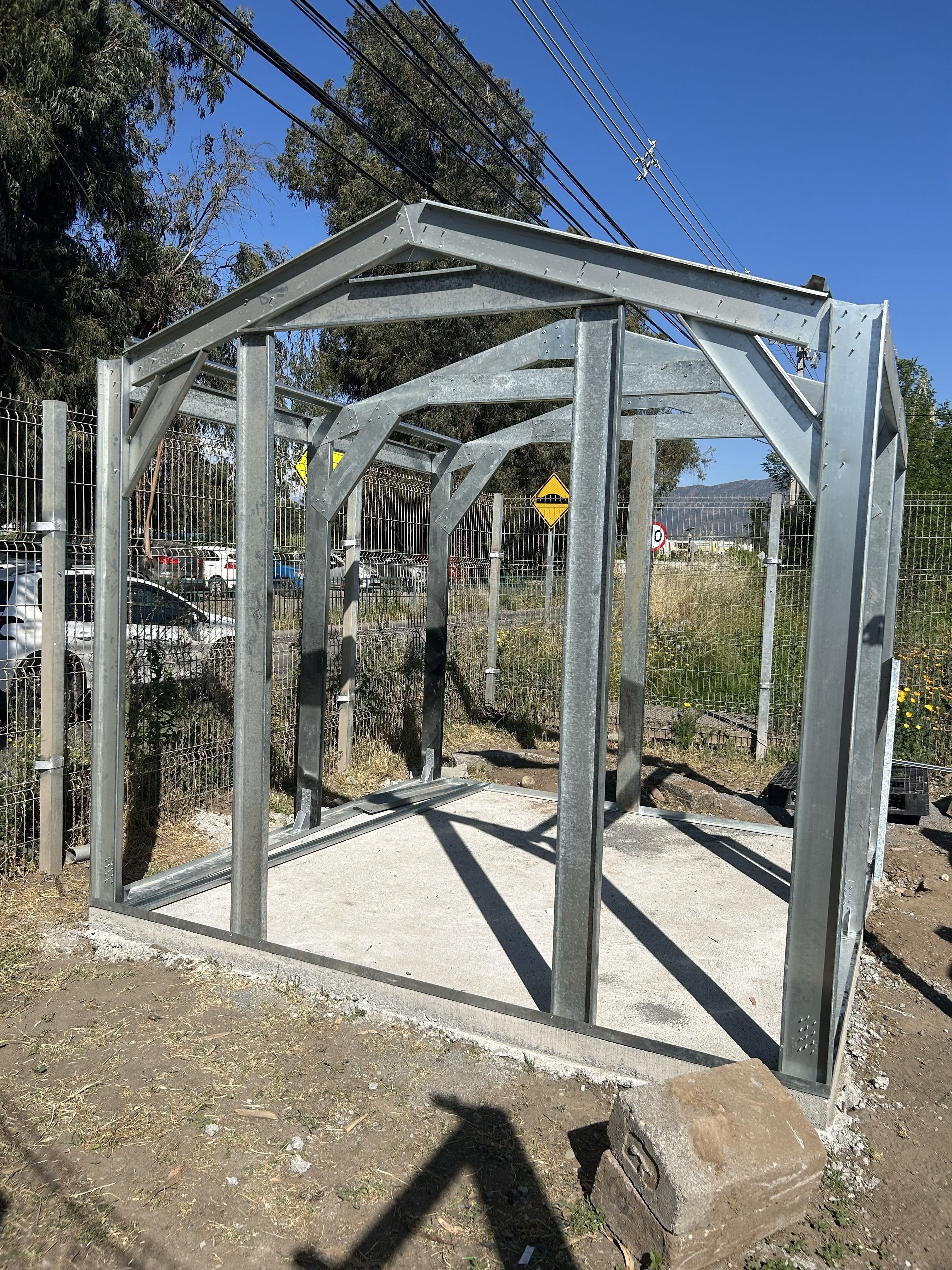 Mini Galpón Exhibición